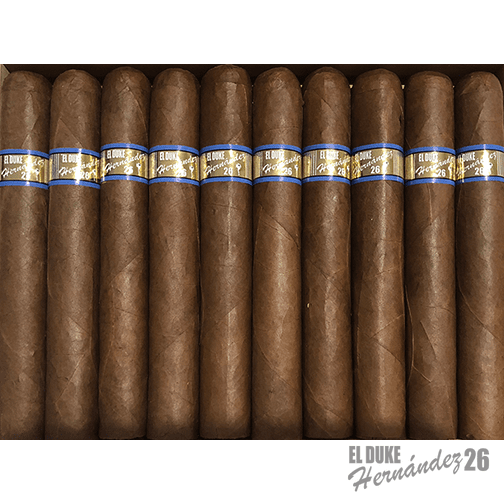 [El Duke Hernandez 26 Cigars Gold Label Selection Churchill 7 x 50][Cigars]